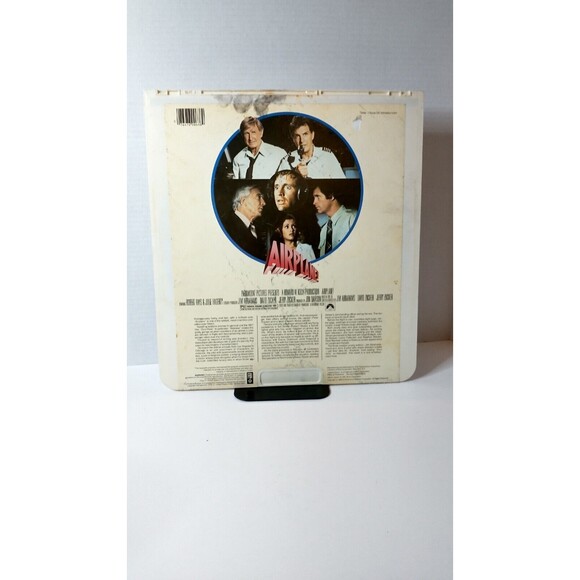 Paramount Pictures AIRPLANE RCA SelectaVision CED Videodisc Good - Picture 2 of 2